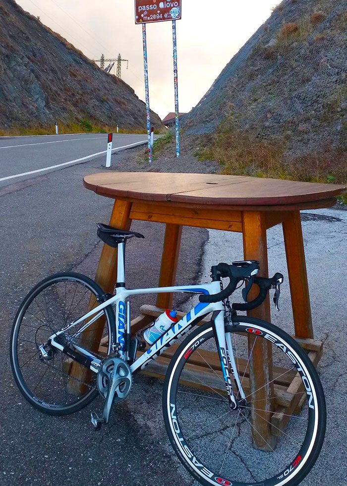 jaufen die passhoehe mit giant tcr