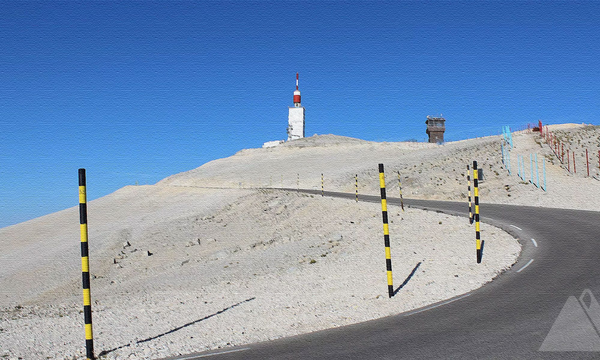 mount ventoux gemalt