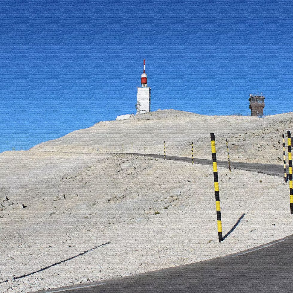 mount ventoux gemalt